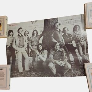 Blood Sweat and Tears 28x20 Vintage 70s‎ Black & White Promo Poster Rock Band